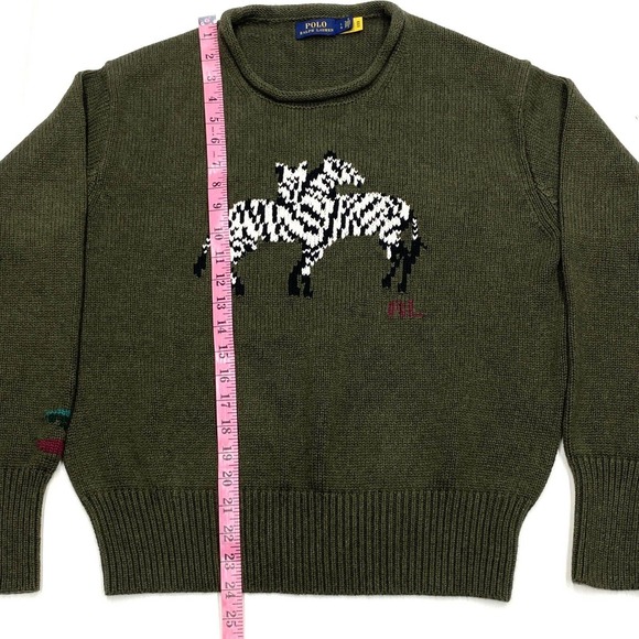 COPY - Polo Ralph Lauren SWEATER Pullover SZ L/G - Picture 4 of 5